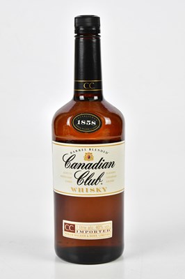 Lot 4094 - WHISKY; a bottle of Canadian Club whisky, 1...