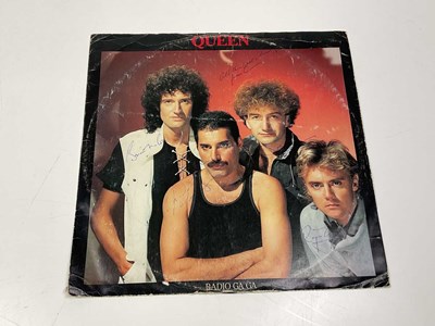 Lot 2051 - QUEEN; Radio Ga Ga, a record with sleeve...