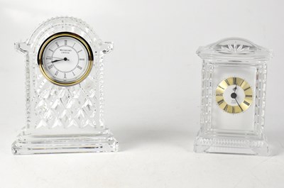 Lot 67 - A Waterford Crystal mantel clock