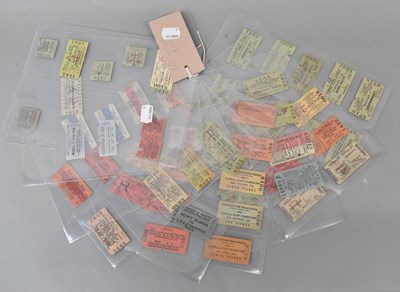 Lot 221 - LNER; sixty-five assorted railway tickets...