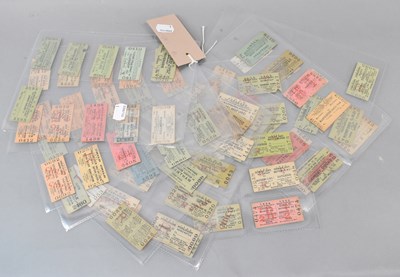 Lot 172 - LNER; ninety-seven assorted railway tickets.