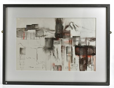 Lot 54 - HARRY OUSEY (1915-1985); watercolour, untitled,...