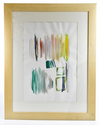 Lot 161 - HARRY OUSEY (1915-1985); watercolour, untitled,...