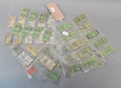 Lot 174 - GWR; ninety-seven assorted railway tickets.