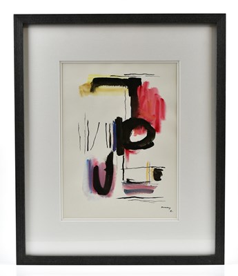 Lot 64 - HARRY OUSEY (1915-1985); watercolour, untitled,...