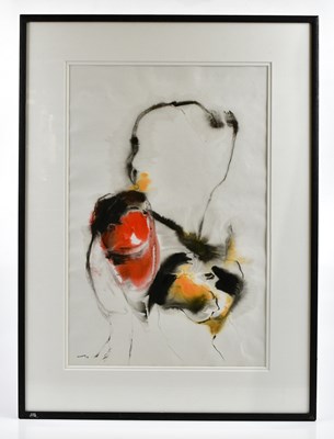 Lot 57 - HARRY OUSEY (1915-1985); watercolour, untitled,...