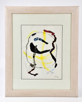 Lot 492 - HARRY OUSEY (1915-1985); watercolour and...