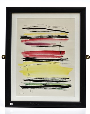 Lot 168 - HARRY OUSEY (1915-1985); watercolour, untitled,...