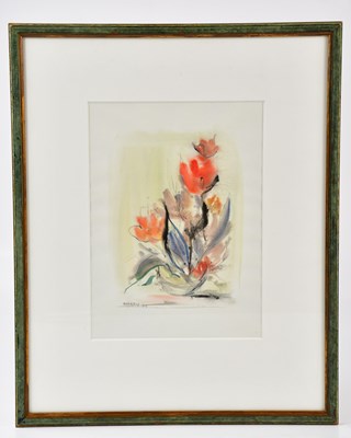 Lot 503 - HARRY OUSEY (1915-1985); watercolour, untitled,...