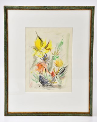 Lot 504 - HARRY OUSEY (1915-1985); watercolour, untitled,...