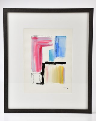 Lot 171 - HARRY OUSEY (1915-1985); watercolour, untitled,...