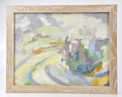 Lot 569 - HARRY OUSEY (1915-1985); oil on board, 'Zennor...