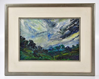 Lot 562 - HARRY OUSEY (1915-1985); oil on board, 'In...