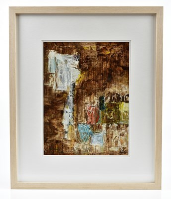 Lot 174 - HARRY OUSEY (1915-1985); mixed media, 'Arles...