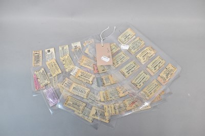 Lot 187 - LMS; ninety-eight assorted tickets.