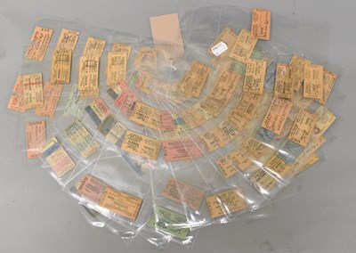 Lot 193 - GWR; ninety-seven assorted railway tickets.