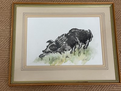 Lot 282 - IN THE MANNER OF KYFFIN WILLIAMS; watercolour,...