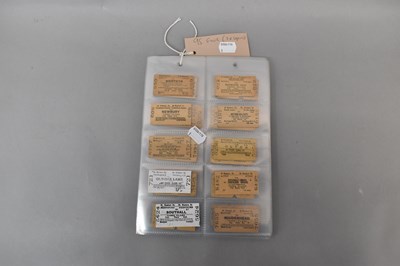 Lot 194 - GWR; ninety-five assorted railway tickets (two...