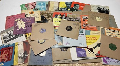 Lot 89 - JAZZ RECORDS; approximately fifty-five 10" LPs,...