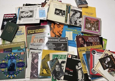 Lot 92 - JAZZ INTEREST; a large collection of LPs and...