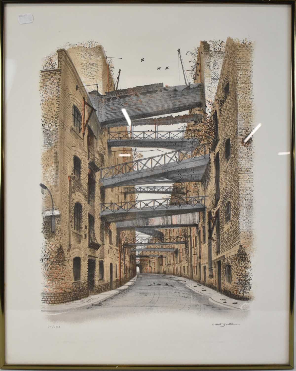 Lot 227 - DAVID GENTLEMAN; a limited edition lithograph,...