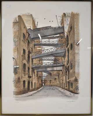 Lot 227 - DAVID GENTLEMAN; a limited edition lithograph,...