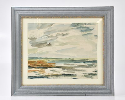 Lot 500 - HARRY OUSEY (1915-1985); watercolour, untitled,...