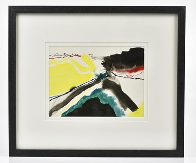 Lot 254 - HARRY OUSEY (1915-1985); watercolour, 'Edge',...