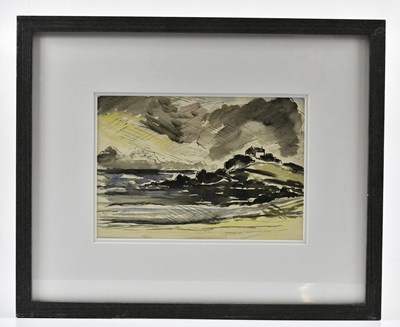 Lot 499 - HARRY OUSEY (1915-1985); watercolour, 'The...