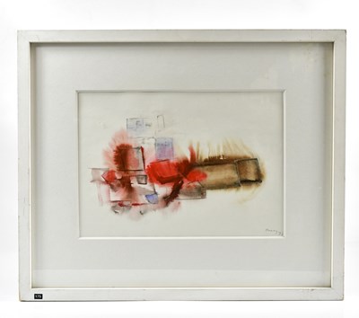 Lot 255 - HARRY OUSEY (1915-1985); watercolour, untitled,...