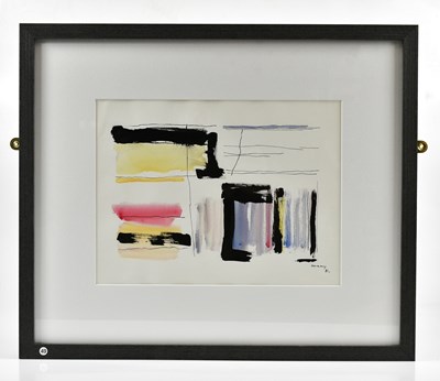 Lot 96 - HARRY OUSEY (1915-1985); watercolour, untitled,...