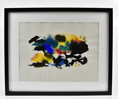 Lot 522 - HARRY OUSEY (1915-1985); watercolour, untitled,...