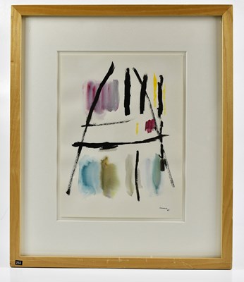 Lot 99 - HARRY OUSEY (1915-1985); watercolour, untitled,...