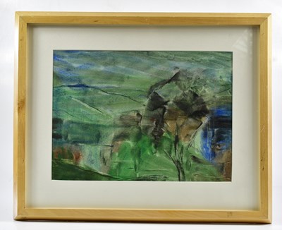 Lot 523 - HARRY OUSEY (1915-1985); watercolour, untitled,...