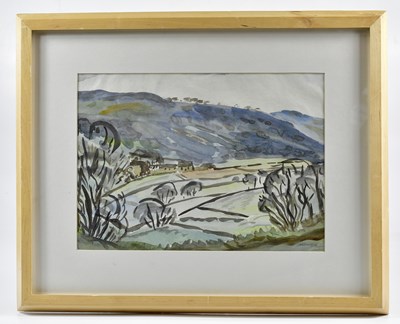 Lot 204 - HARRY OUSEY (1915-1985); watercolour, Kinder...