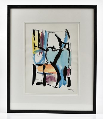 Lot 102 - HARRY OUSEY (1915-1985); watercolour, untitled,...