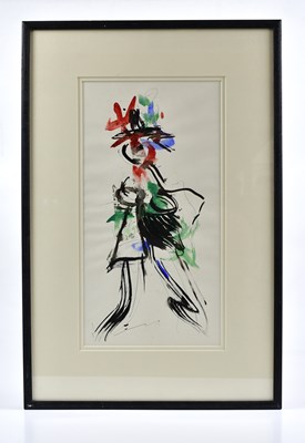 Lot 103 - HARRY OUSEY (1915-1985); watercolour, untitled,...