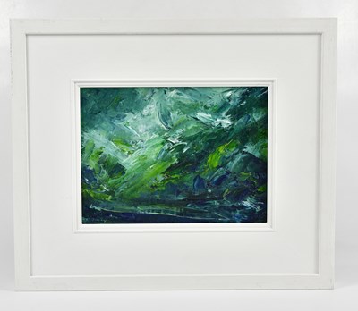 Lot 550 - HARRY OUSEY (1915-1985); oil on board laid on...