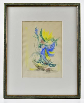 Lot 524 - HARRY OUSEY (1915-1985); watercolour, untitled,...