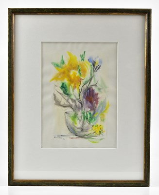 Lot 525 - HARRY OUSEY (1915-1985); watercolour, untitled,...