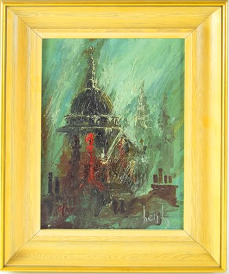 Lot 204 - BEN MAILE; oil on canvas, St. Paul's Cathedral,...