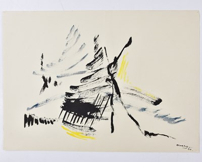 Lot 214 - HARRY OUSEY (1915-1985); watercolour, untitled,...