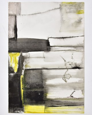 Lot 531 - HARRY OUSEY (1915-1985); watercolour, untitled,...