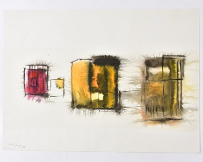 Lot 221 - HARRY OUSEY (1915-1985); watercolour, untitled,...