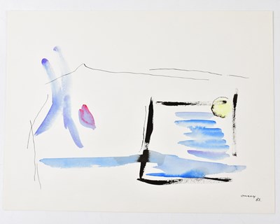 Lot 241 - HARRY OUSEY (1915-1985); watercolour, untitled,...