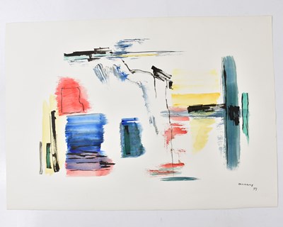 Lot 94 - HARRY OUSEY (1915-1985); watercolour,...