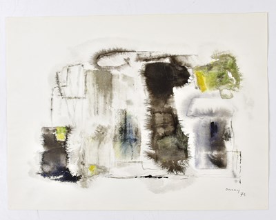 Lot 239 - HARRY OUSEY (1915-1985); watercolour, untitled,...