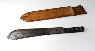 Lot 629 - MARTINDALE; a military issued machete, with...