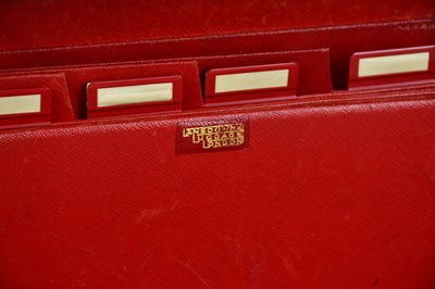 Lot 1495 - LANSDOWNE LUGGAGE, LONDON; a vintage leather...