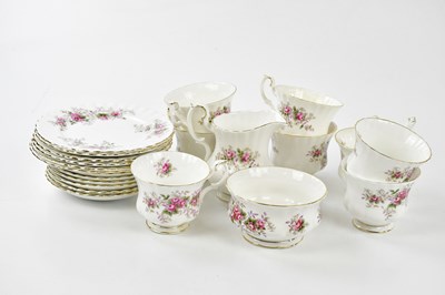 Lot 2141 - ROYAL ALBERT; a six setting tea service in the...